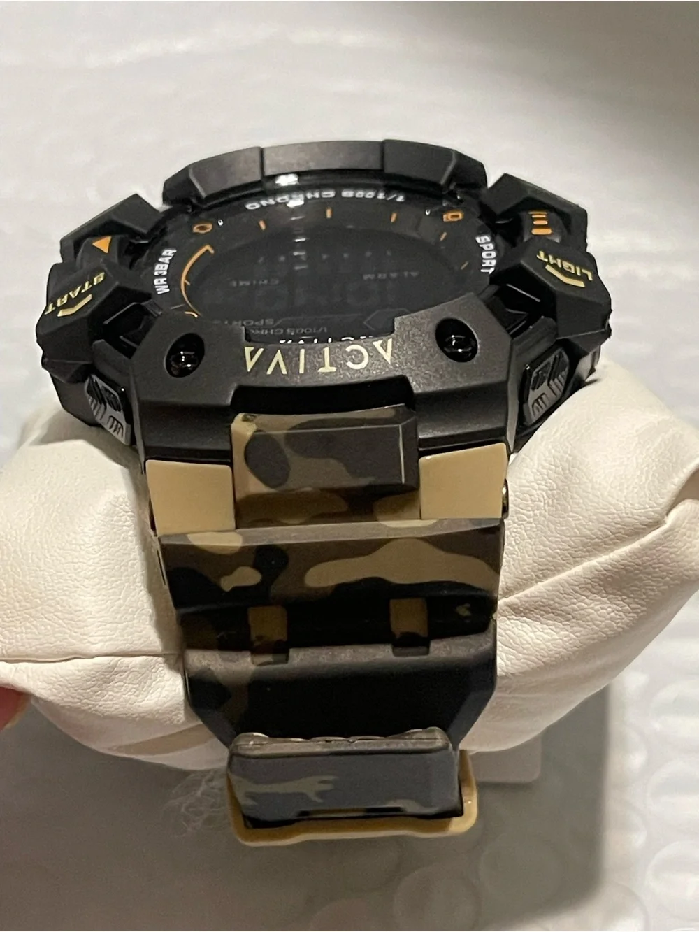 Activa Armour X Invicta Men's Digital Watch - 50mm. Camouflage. Khaki